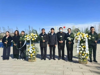 县政协机关开展“缅怀革命烈士、传承民族精神”主题党日活动